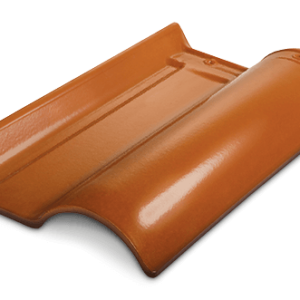 telha esmaltada caramelo
